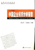 中国企业投资分析报告 2006年版