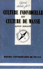 Culture Individuelle Et Culture De Masse