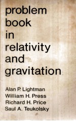 PROBLEM BOOK IN RELATIVITY AND GRAVITATION