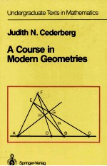 A COURSE IN MODERN GEOMETRIES