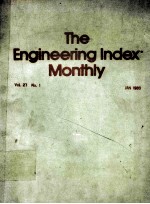 THE ENGINEERING INDEX MONTHLY