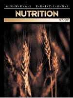 NUTRITION 97/98 NINTH EDITION