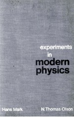 EXPEROMENTS IN MODERN PHYSICS