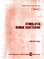 Stimulated Raman Scattering