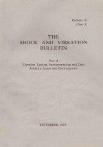 THE SHOCK AND VIBRATION BULLETIN BULLETIN 47 PART 3