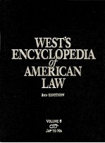 WEST'S ENCYCLOPEDIA OF AMERICAN LAW 2ND EDITION VOLUME 6 JAP TO MA