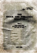 THE SHOCK AND VIBRATION BULLETIN BULLETIN 53 PART 1