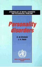 PERSONALITY DISORDERS