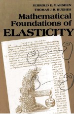 MATHEMATICAL FOUNDATIONS OF ELASTICITY