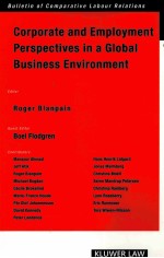 CORPORATE AND EMPLOYMENT PERSPECTIVES IN A GLOBAL BUSINESS ENVIRONMENT