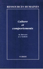 Culture Et Comportements