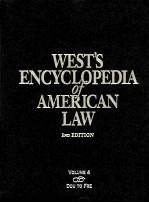 WEST'S ENCYCLOPEDIA OF AMERICAN LAW 2ND EDITION VOLUME 4 DOU TO FRE