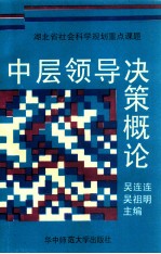 中层领导决策概论