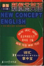 新概念英语 新版全4册 词汇掌中宝