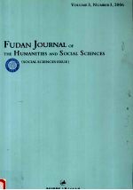 FUDAN JOURNAL OF THE HUMANITIES AND SOCIAL SCIENCES SOCIAL SCIENCES ISSUE