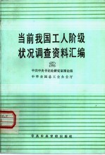 当前我国工人阶级状况调查资料汇编 （2）