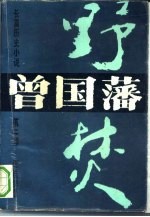 曾国藩 长篇历史小说 第2部 野焚