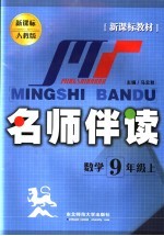 名师伴读·数学 九年级 上 新课标人教版