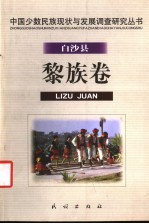 中国少数民族现状与发展调查研究丛书 白沙县黎族卷