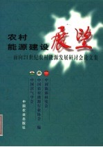 农村能源建设展望 面向21世纪农村能源发展研讨会论文集