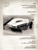 SECTAM XIII PROCEEDINGS 1986 SOUTHEASTERN CONFERENCE ON THEORETICAL AND APPLIED MECHANICS VOLUME 1