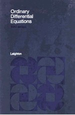 ORDINARY DIFFERENTIAL EQUATIONS THIRD EDITION