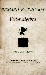 VECTOR ALGEBRA VOLUME FOUR