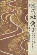 现代社会学 基本内容及评析 上