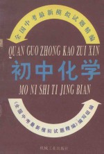 全国中考最新模拟试题精编 初中化学