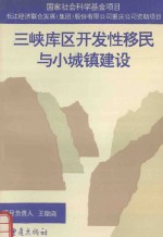 三峡库区开发性移民与小城镇建设