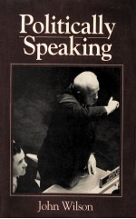 POLITICALLY SPEAKING THE PRAGMATIC ANALYSIS OF POLITICAL LANGUAGE