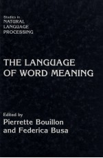 THE LANGUAGE OF WORD MEANING