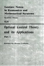 OPTIMAL CONTROL THEORY AND ITS APPLICATIONS PART 1