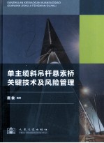 单主缆斜吊杆悬索桥关键技术及风险管理