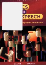 THE BASICS OF SPEECH LEARNING TO BE A COMPETENT COMMUNICATOR THIRD EDITION