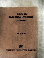 INDEX TO SIMULATION LITERATURE 1976-1981