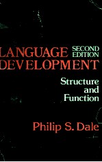 LANGUAGE DEVELOPMENT STRUCTURE AND FUNCTION SECOND EDITION