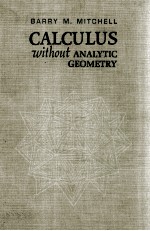 CALCULUS WITHOUT ANALYTIC GEOMETRY