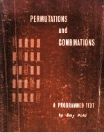 PERMUTATIONS AND COMBINATIONS A PROGRAMMED TEXT