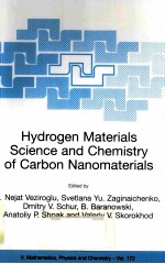 HYDROGEN MATERIALS SCIENCE AND CHEMISTRY OF CARBON NANOMATERIALS