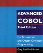 ADVANCED COBOL FOR STRUCTURED AND OBJECT-ORIENTED PROGRAMMING THIRD EDITION