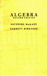 ALGEBRA SECOND EDITION