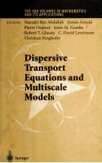 DISPERSIVE TRANSPORT EQUATIONS AND MULTISCALE MODELS