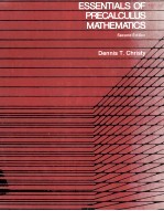 ESSENTIALS OF PRECALCULUS MATHEMATICS SECOND EDITION