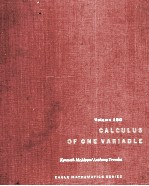 VOLUME 1BC CALCULUS OF ONE VARIABLE