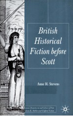 BRITISH HISTORICAL FICTION BEFORE SCOTT