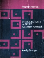 INTERMEDIATE ALGEBRA A MODERN APPROACH SECOND EDITION