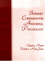 INTERNET COMPANION FOR ABNORMAL PSYCHOLOGY