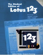 THE STUDENT EDITION OF LOTUS 1-2-3 RELEASE 2.3