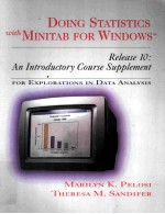 DOING STATISTICS WITH MINTAB FOR WINDOWS TM RELEASE 10